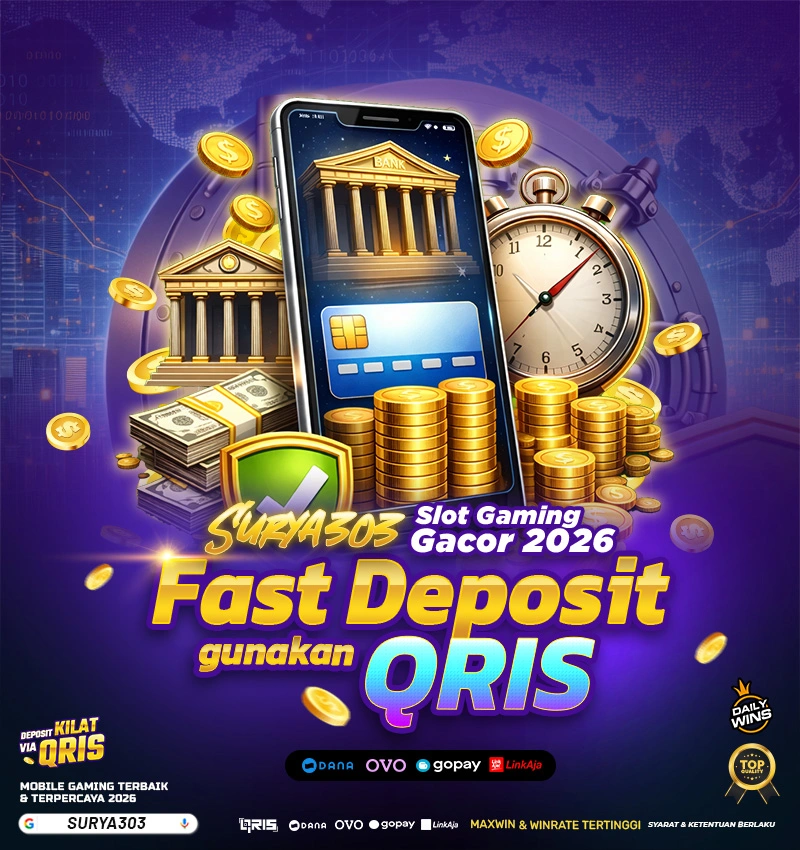 Fast Deposit gunakan QRIS